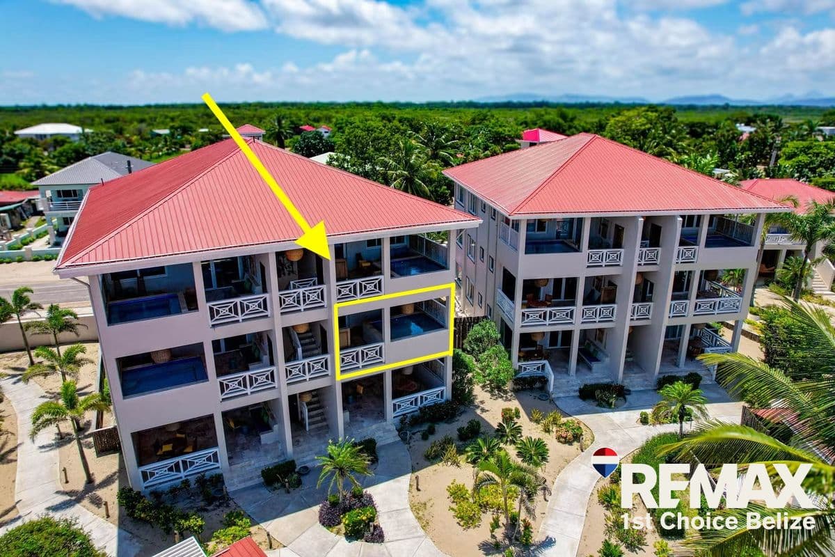 2 Bdr Beachfront Condo with Private Pool, Jaguar Reef Residences