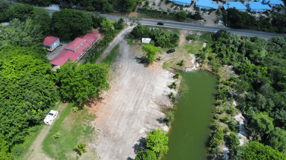 2 Large Maya Beach Road front Properties Maya Beach, Stann Creek