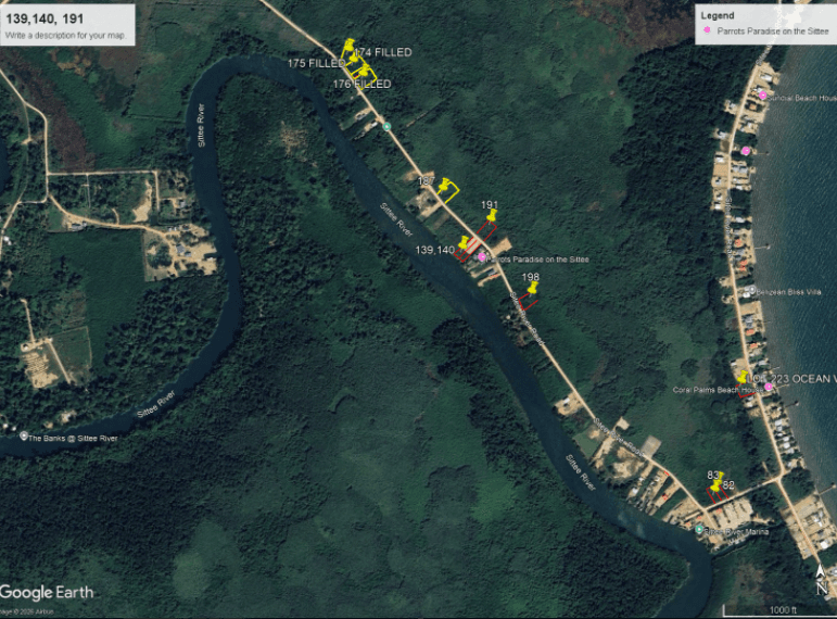 A Rare Find- Sittee Riverfront 3 Lot Combination
