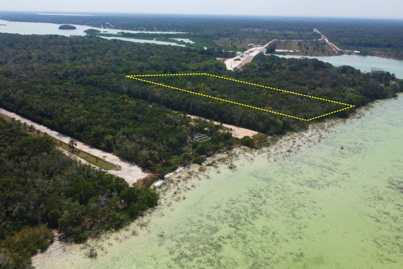 5 Acres Waterfront in Chunox Village, Corozal