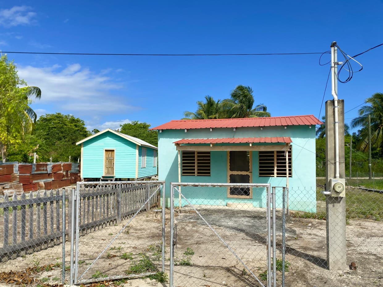 Concrete Bungalow with Guest House in Corozal Town