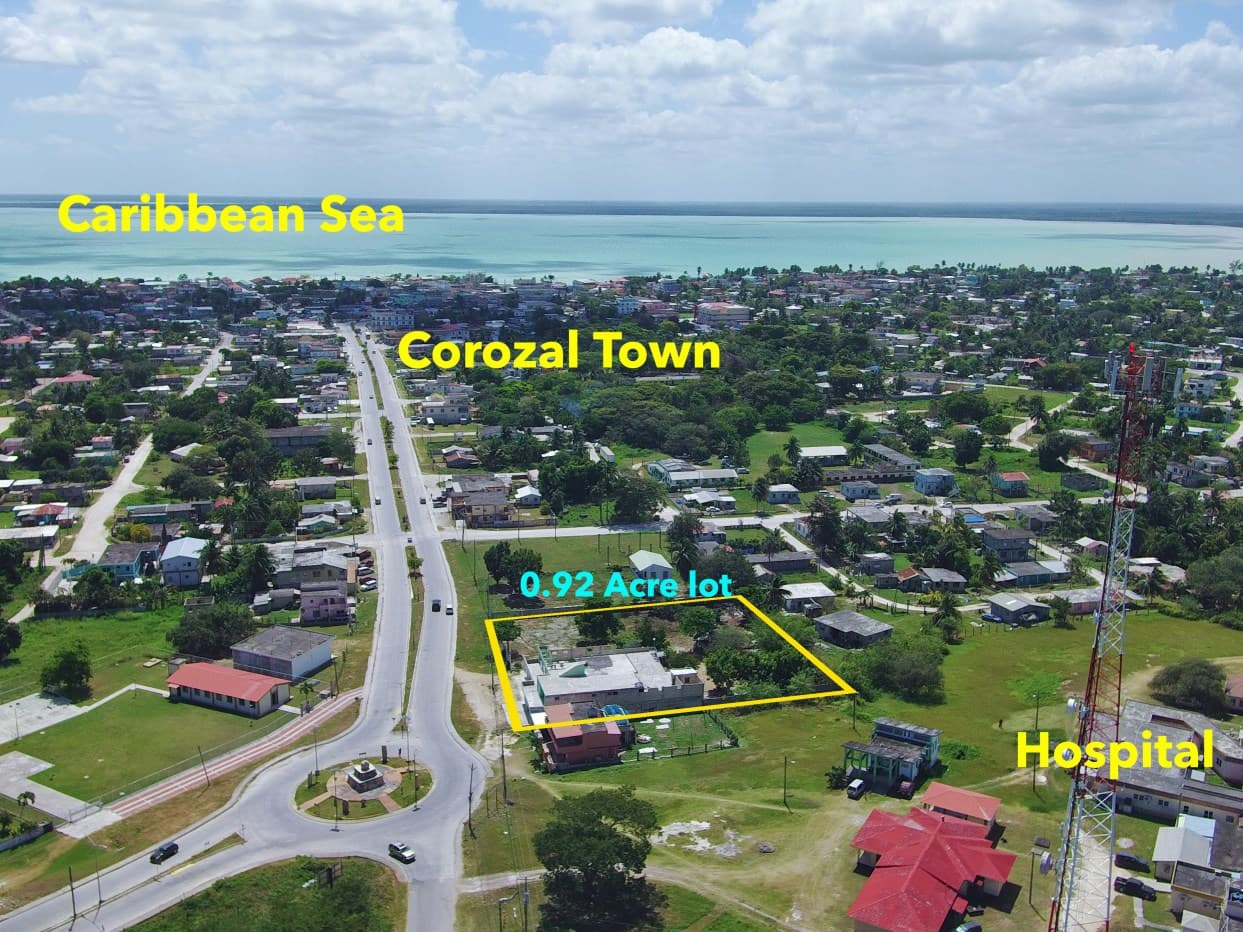 One Of A Kind Commercial Property in Corozal Town