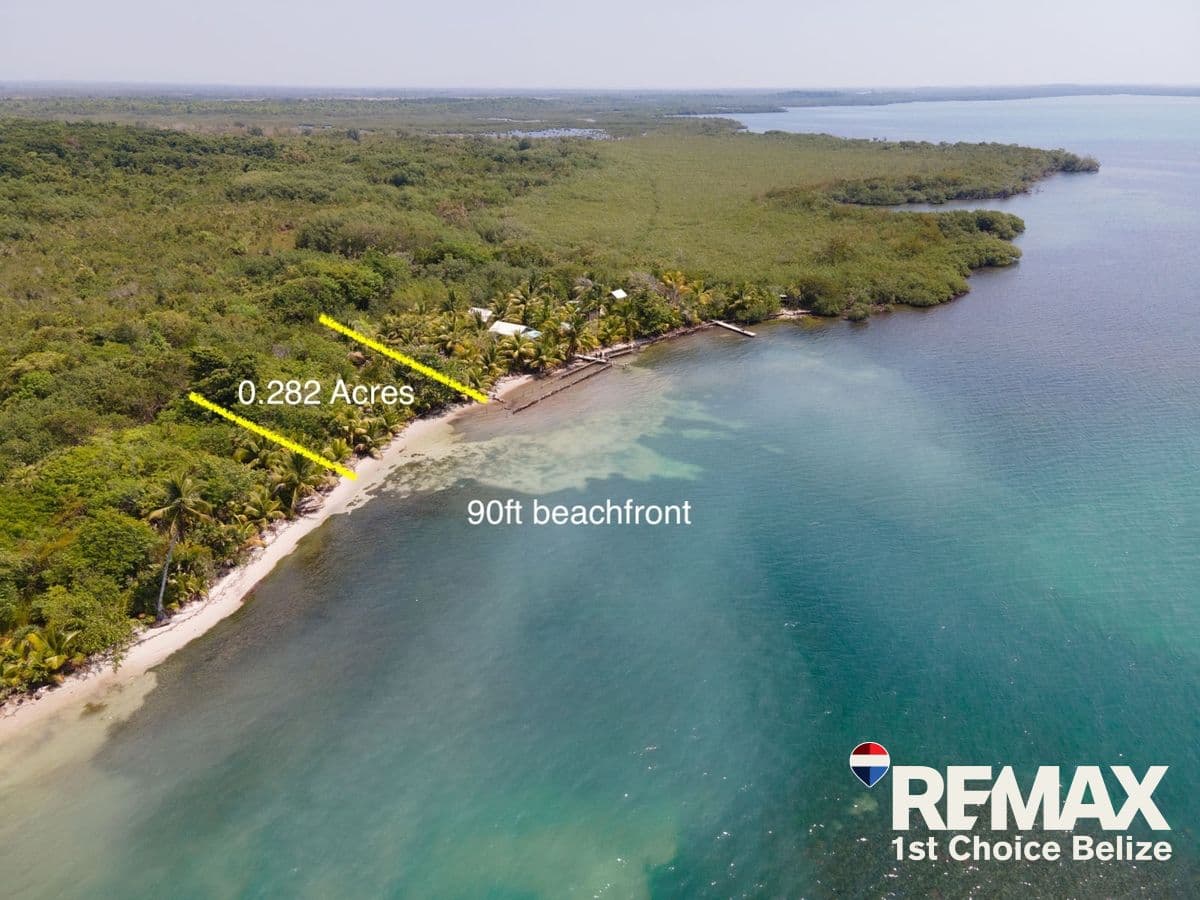 Off-Grid Beachfront Lot in Englishtown, Monkey River, Toledo, Belize