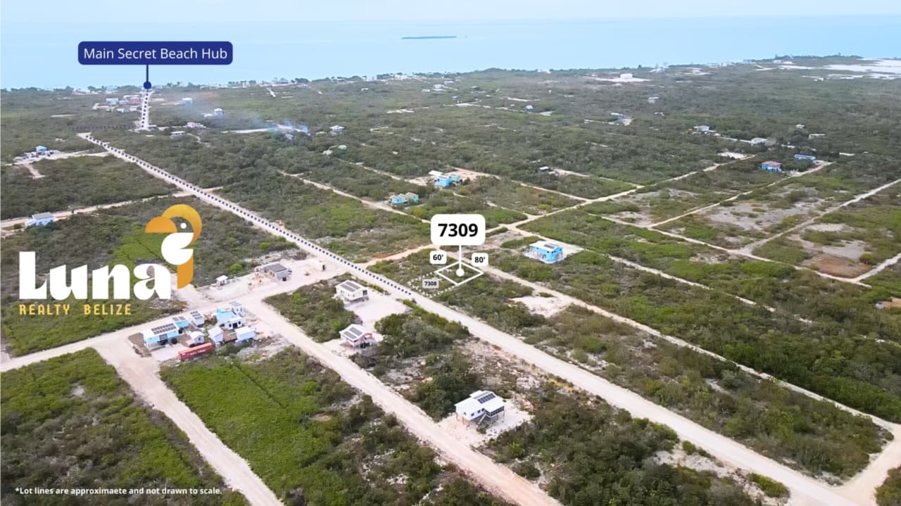 Parcel 7309 – Grand Belizean Estates, Secret Beach – Financing Available