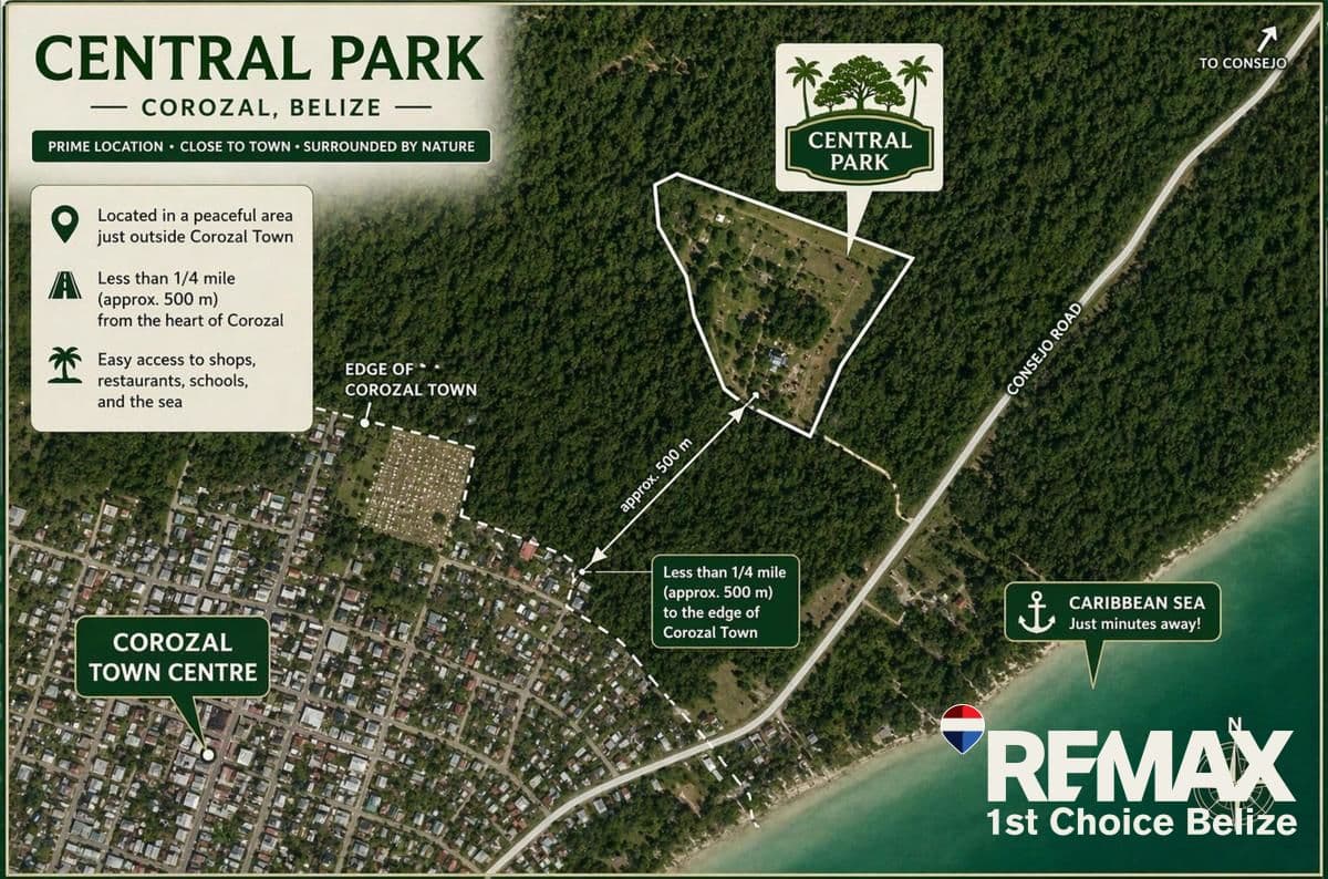 Quiet Subdivision lot near Corozal Town
