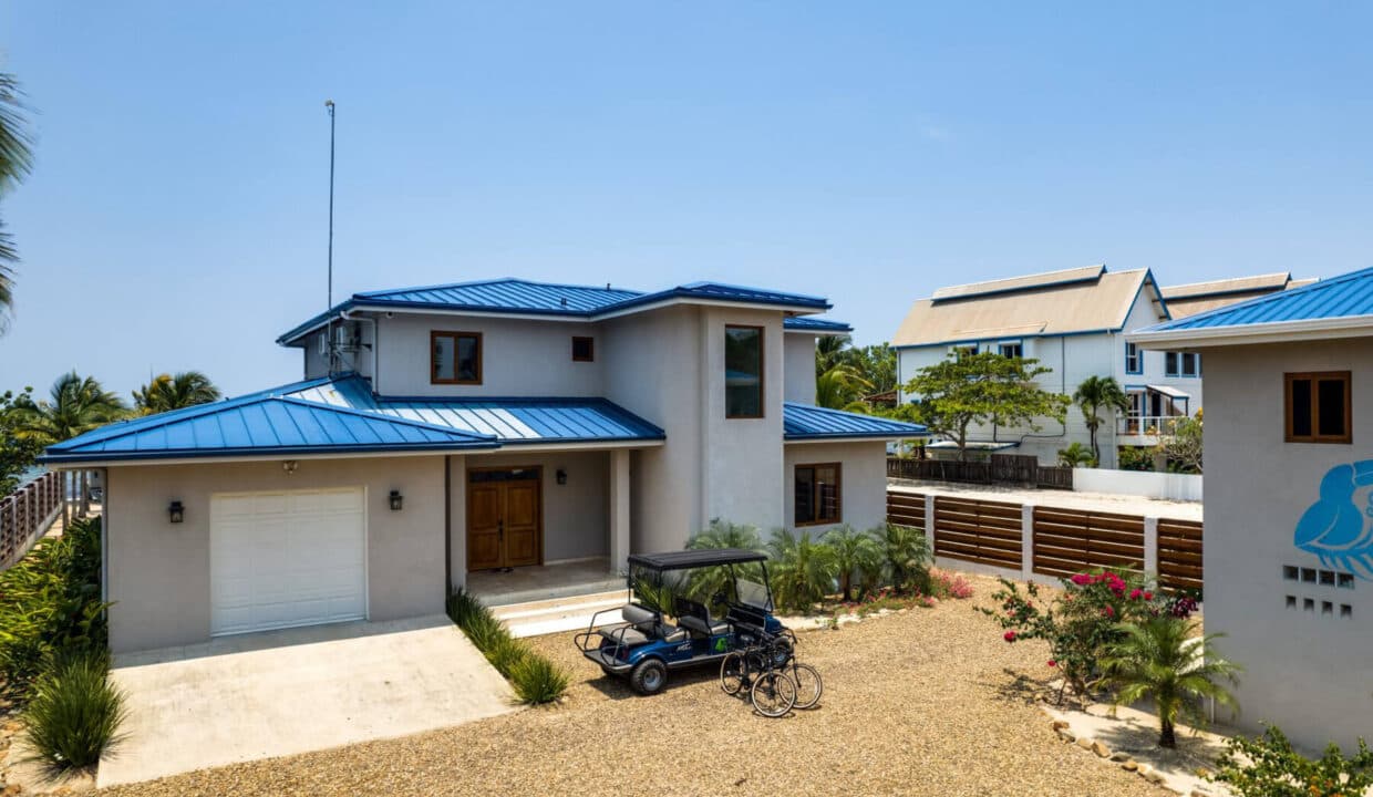South Gull Villa; 5 Bed, 4 Bath Beachfront Villa w/ Pool & Vacant Waterfront Lot