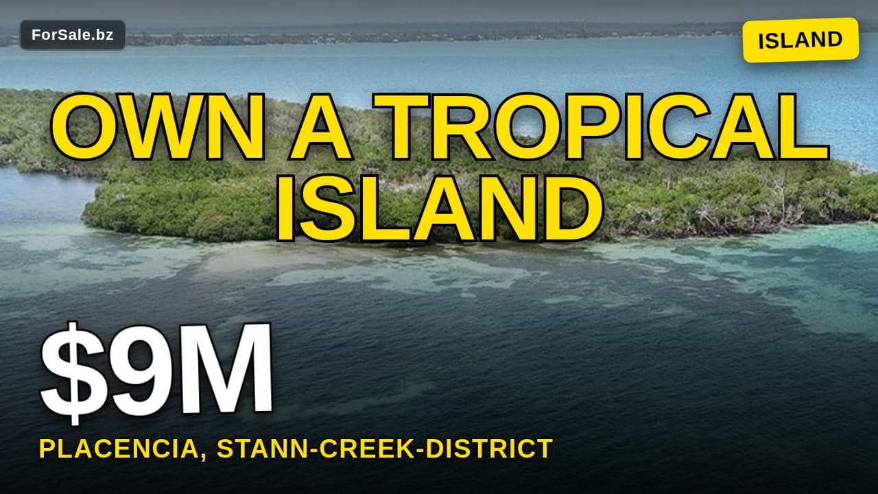 Video tour of False Caye, Placencia, Stann Creek District, Placencia, Stann Creek District