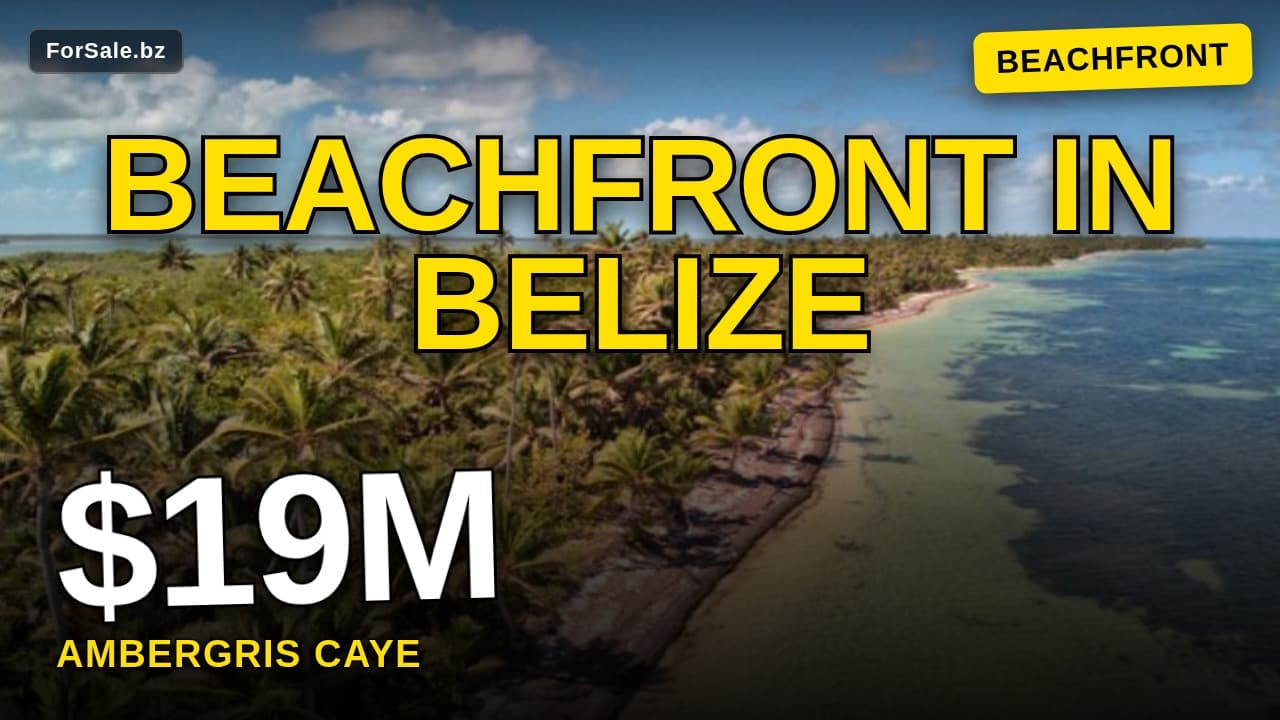 Video tour of 3,200 FT of PRIME OCEAN FRONT BACALAR BEACH FOR SALE