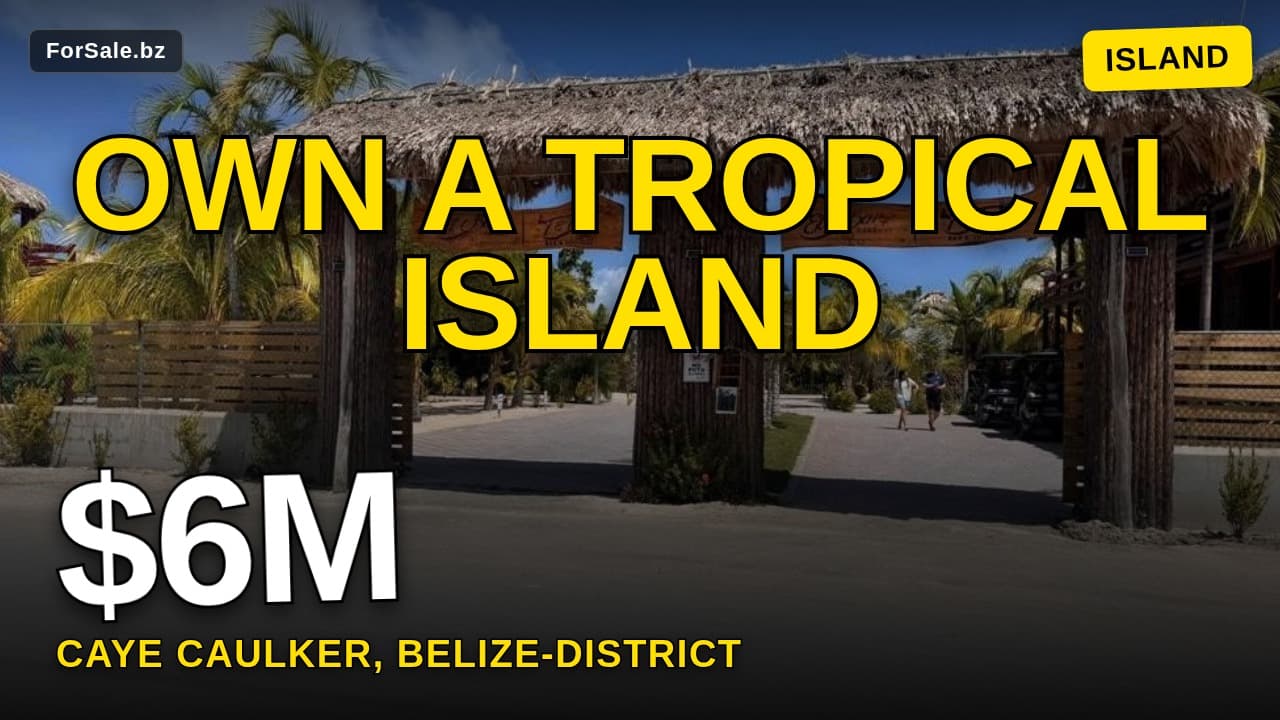 Video tour of Caye Caulker, Belize District Apartment for Sale